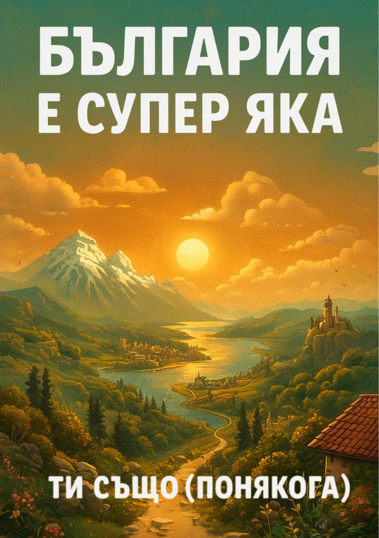 Картичка „България е супер яка!"