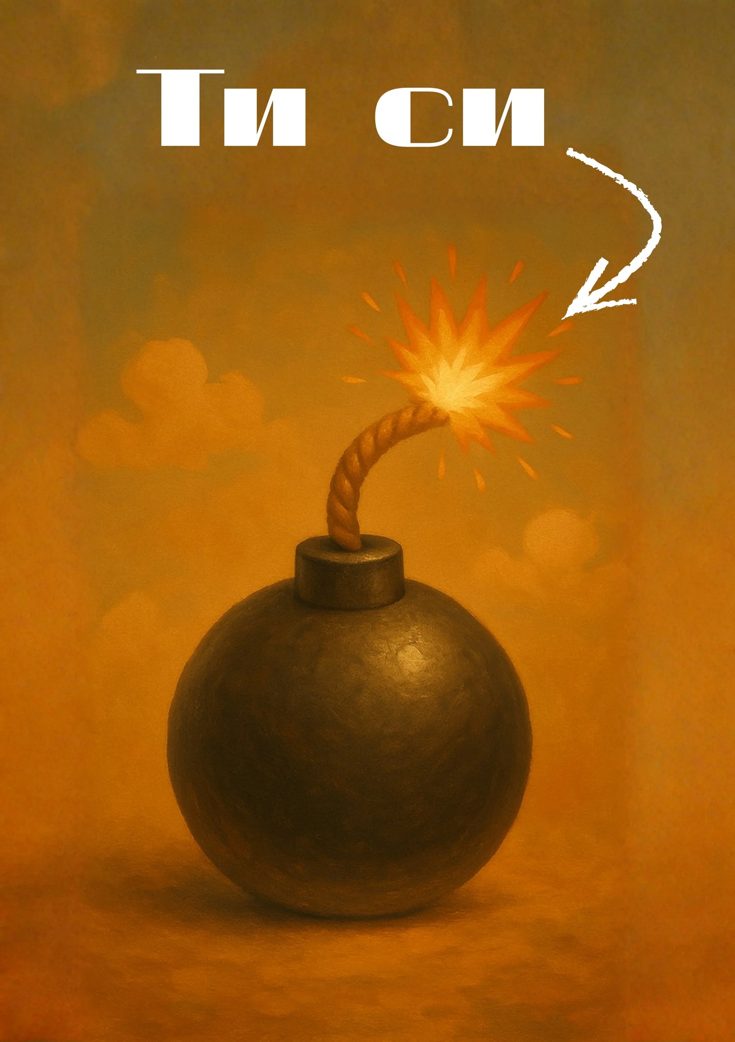 Картичка „Ти си бомба"