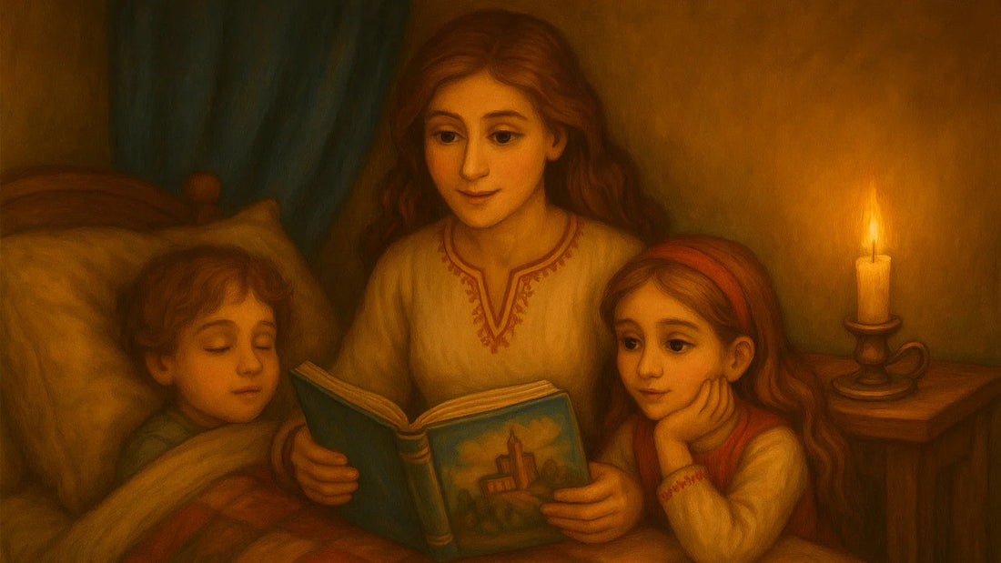 Как да превърнем четенето на приказки във вечерен ритуал