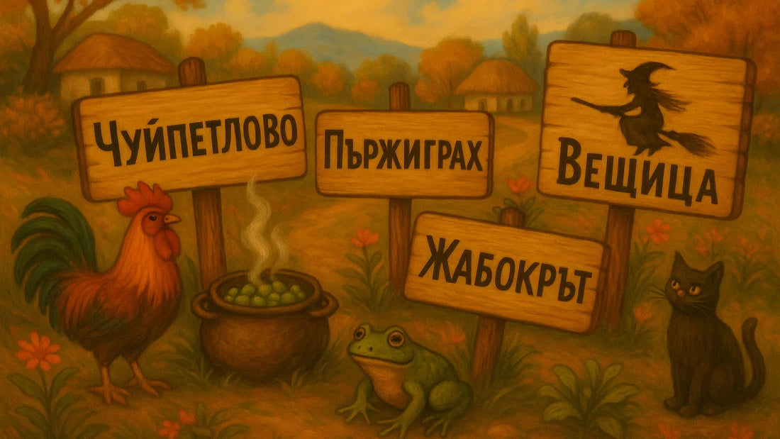 Топ 10 най-странни и забавни български имена на села и градове