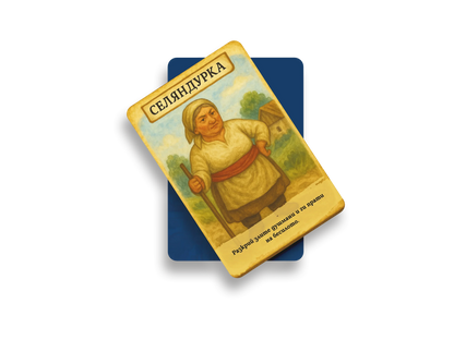 Пакет: Селска мафия + свещ + картичка